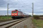 112 139  Otto hat Zugkraft  mit dem IRE25 (IRE 4278) nach Magdeburg zwischen Brandenburg und Gtz. 15.04.2011