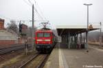 BR 112/177326/112-109-mit-dem-re4-re 112 109 mit dem RE4 (RE 37329) von Rathenow nach Ludwigsfelde in Rathenow. 24.01.2012