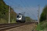 BR 182/194959/es-64-u2---100-182 ES 64 U2 - 100 (182 600-7) HUPAC fr Raildox GmbH & Co. KG kommt als Lz durch Nennhausen gefahren und fuhr in Richtung Rathenow weiter. 01.05.2012