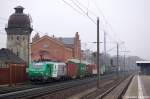ITL/126686/itlsncf-437024-mit-containerzug-in-rathenow ITL/SNCF 437024 mit Containerzug in Rathenow in Richtung Stendal unterwegs. 14.03.2011
