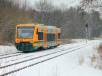 ODEG/251387/vt-650739-der-ostdeutsche-eisenbahn-gmbh VT 650.739 der Ostdeutsche Eisenbahn GmbH (ODEG) zwischen Bad Saarow Klinikum und Bad Saarow-Pieskow am 24. Februar 2013 als RB 35. 