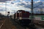 Press/186103/112-565-7-press-202-565-8-mit 112 565-7 PRESS (202 565-8) mit einem kurzem Zug in Rathenow in Richtung Wustermark unterwegs. 19.03.2012