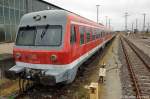 614 042-0 DB Regio Bayern Nrnberg steht im nicht mehr guten Zustand in Cottbus.