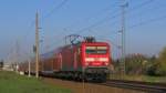 Gegen 7:51 beschleunigte dann 114 031-8 ihren RE 1 nach Eisenhttenstadt aus Jacobsdorf heraus. 20.04.2011