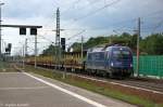 183 500 mgw Service GmbH & Co. KG fr Raildox GmbH & Co. KG mit einem leeren Holzzug in Rathenow und fuhr in Richtung Wustermark weiter. 07.06.2012